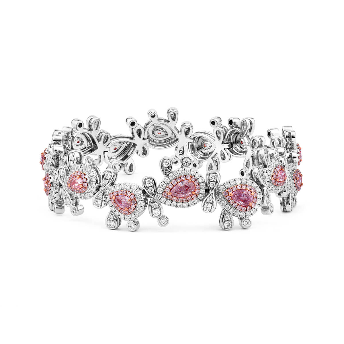 Coloured Diamond Bracelet